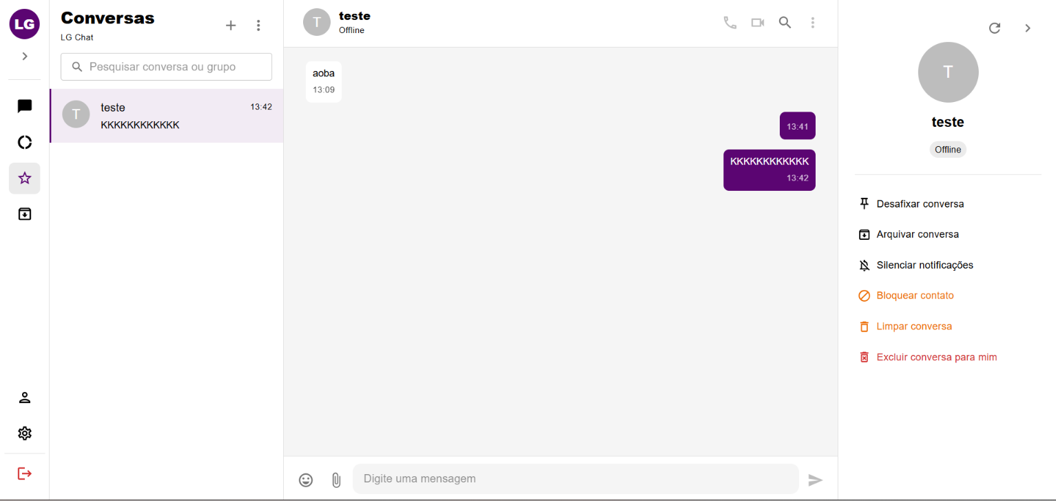 LG Chat - Captura de tela 4