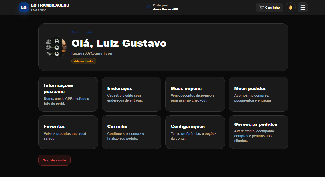 LG Trambicagens tela 8