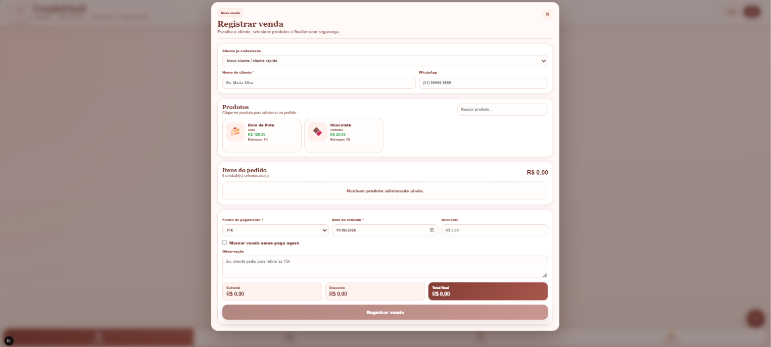 VendaFácil - Financeiro